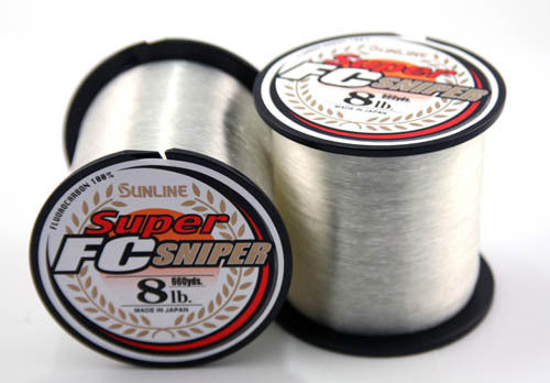 Sunline Super Sniper Fluoro Line Natural Clear 8Lb 660Yd