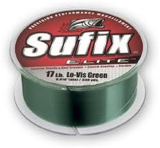 Sufix Elite Mono Line Green 17Lb 330Yd