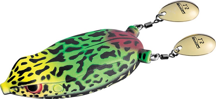 Spro Bronzeye Blade Frog 65 5/8Oz Freak