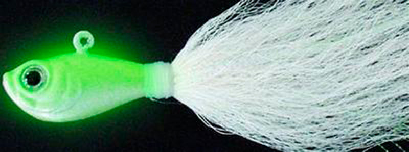 Spro Bucktail Jig 1Oz Glow