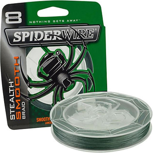 Spiderwire Stelth Smooth Braid Line Moss Green 20Lb 200Yd