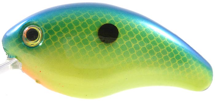 Strike King Bitsy Minnow Crankbait 1.25In 1/8Oz Blue/Chart