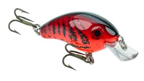 Strike King Bitsy Minnow Crankbait 1.25In 1/8Oz Chili Craw