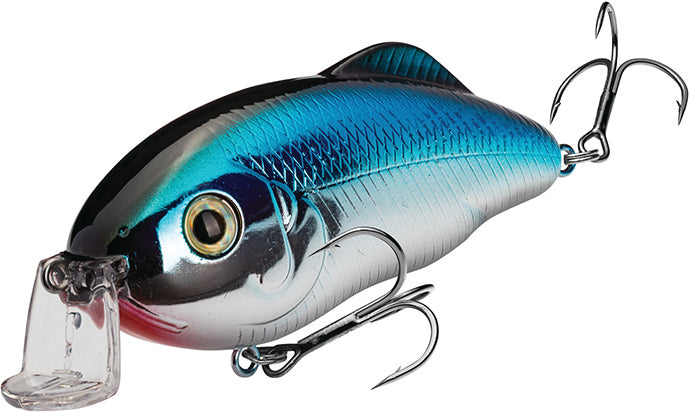 Strike King Hybrid Hunter Shallow 3.5In 1Oz Chrome/Blue Bk