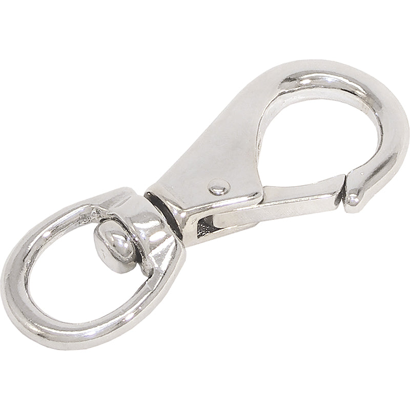 Shoreline Marine Swivel Eye Snap Brass 3.75In 80Lb