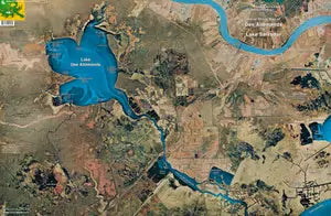 Standard Map Laminated Fishing Map