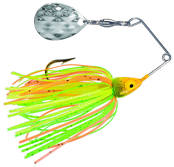 Strike King Mini King Spinnerbait 1/8Oz Sgl/Co Firetiger