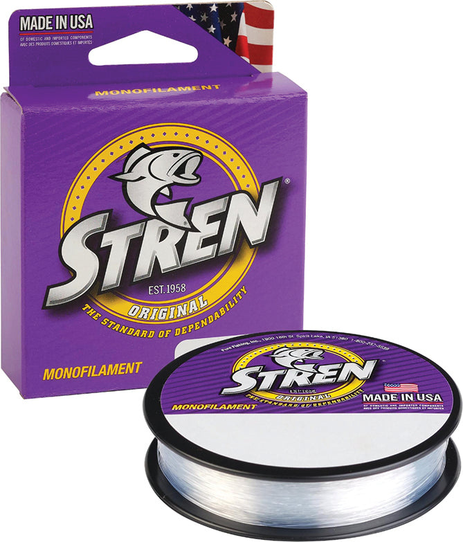 Stren Original Mono Line Clear/Blue Fl 4Lb 100Yd