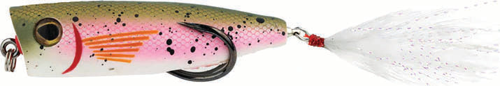 Snagproof Zoo Pop Topwater Bait 2.75In 3/8Oz Rainbow Trt