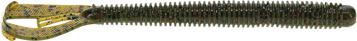 Strike King Rage Twin Tl Menace Worm 9In 6Bg Watermelon Red