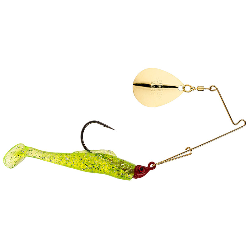 Strike King Redfish Magic Spinner 1/8Oz Chart Slv/Red Hd
