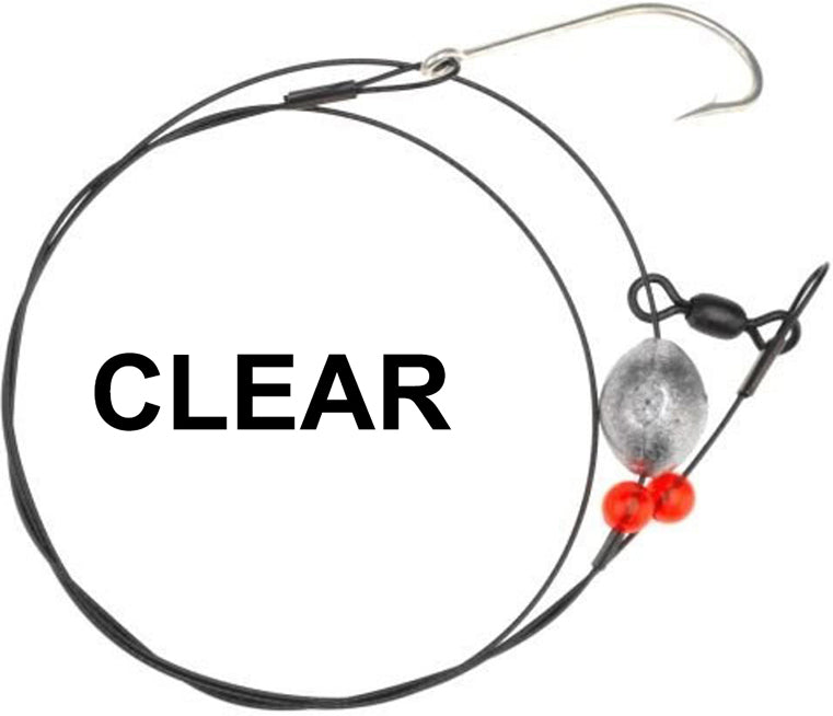 Speckline Egg Ready Rig Clr Wire 45# 1Oz 12Rng