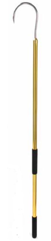 Sea Striker Gold Anodized Gaff 48In Handle 4In Hook