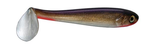 Strike King Shadalicious Swimbait 4.5In 6Bg Neon Ghost Min