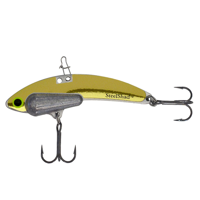 STEELSHAD Heavy Series Blade Bait 2.25In 1Oz Gold