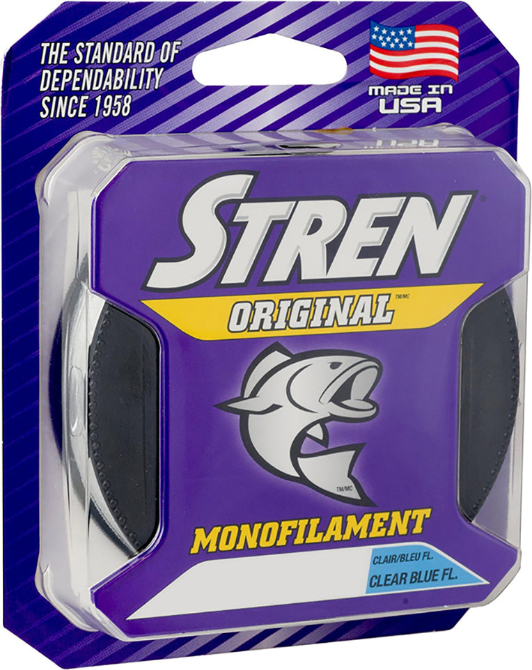 Stren Original Mono Line Clear/Blue Fl 4Lb 330Yd