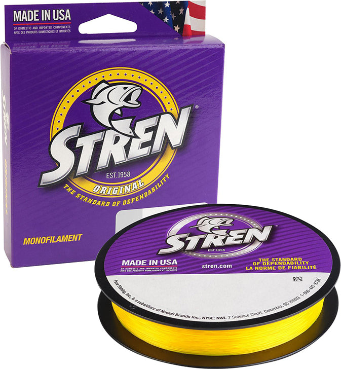 Stren Original Mono Line Hi-Vis Gold 12Lb 330Yd