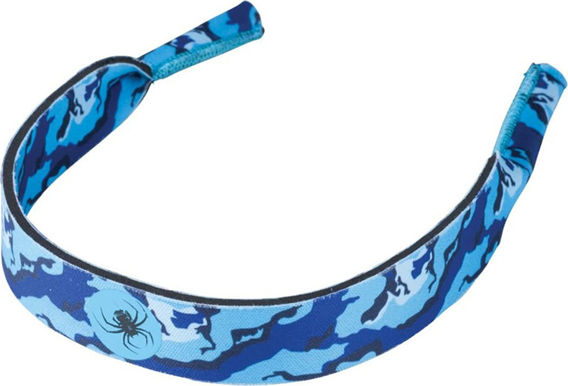 Spiderwire Sunglass Retainer Neoprene Blue Water Camo