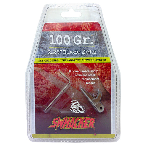Swhacker Broadhead Rep Blades 125Gr 2.25In 6Pk
