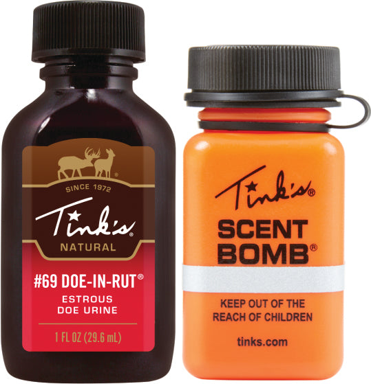 Tinks #69 Doe Estrous/Bomb 1Oz Bottle W/Scent Bomb