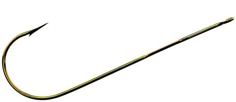 Tru Turn Aberdeen Hook Gold Sz6 7Pk