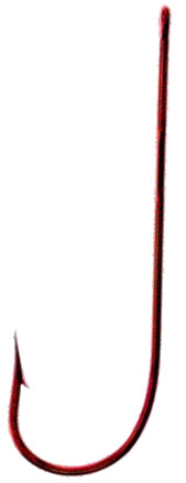 Tru Turn Team Crappie Hook Red Fine Wire Sz8 18Pk