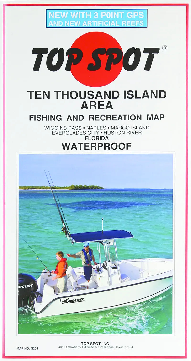 Top Spot Fishing Map