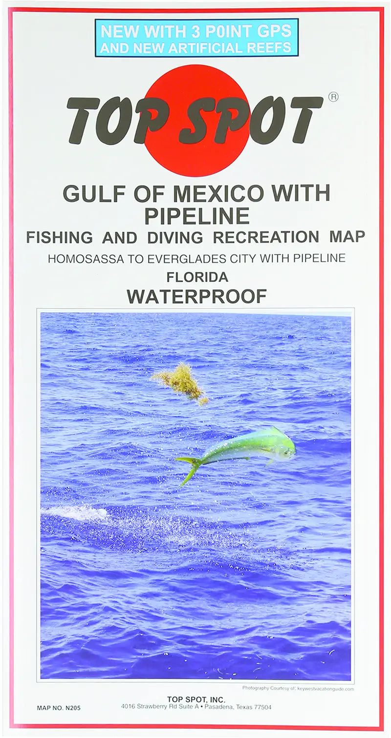 Top Spot Fishing Map