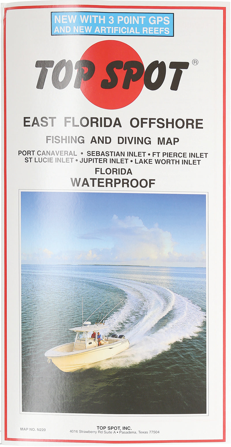 Top Spot Fishing Map Fort Lauderdale