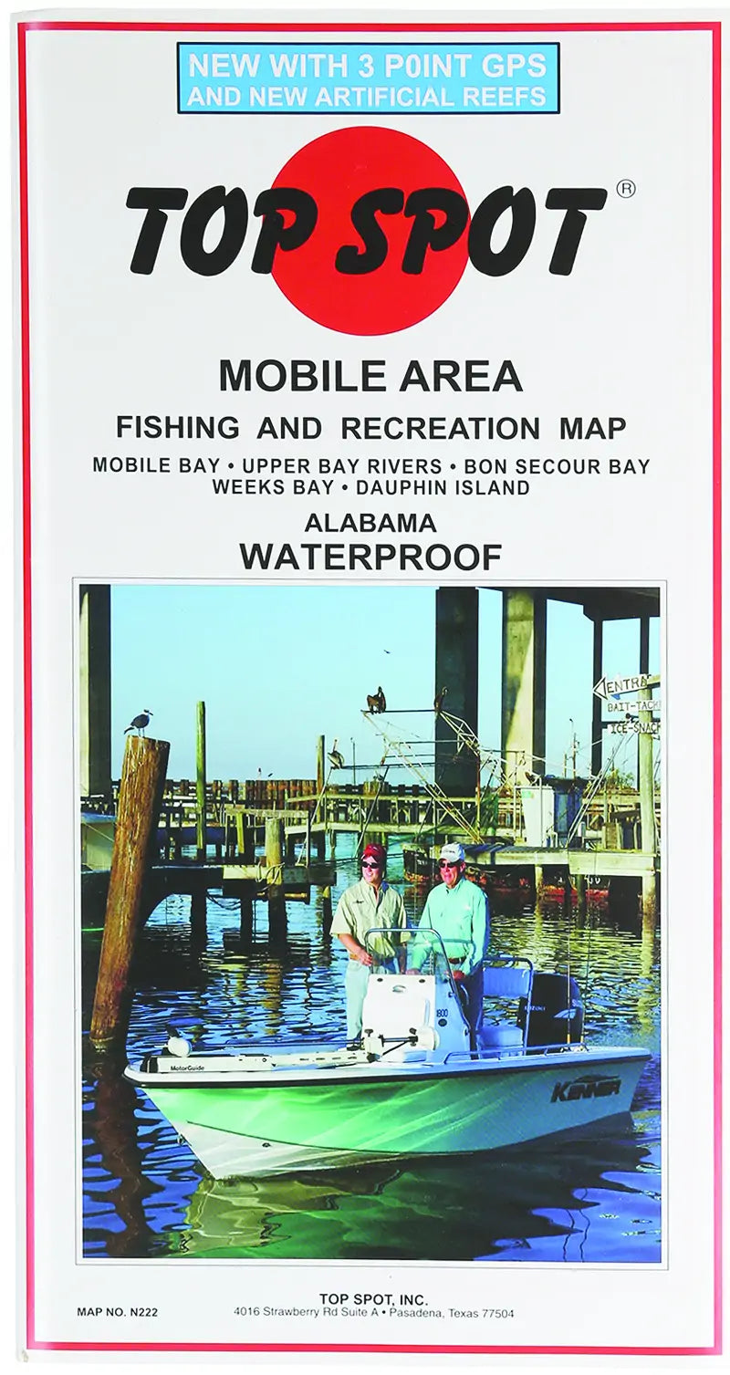 Top Spot Fishing Map