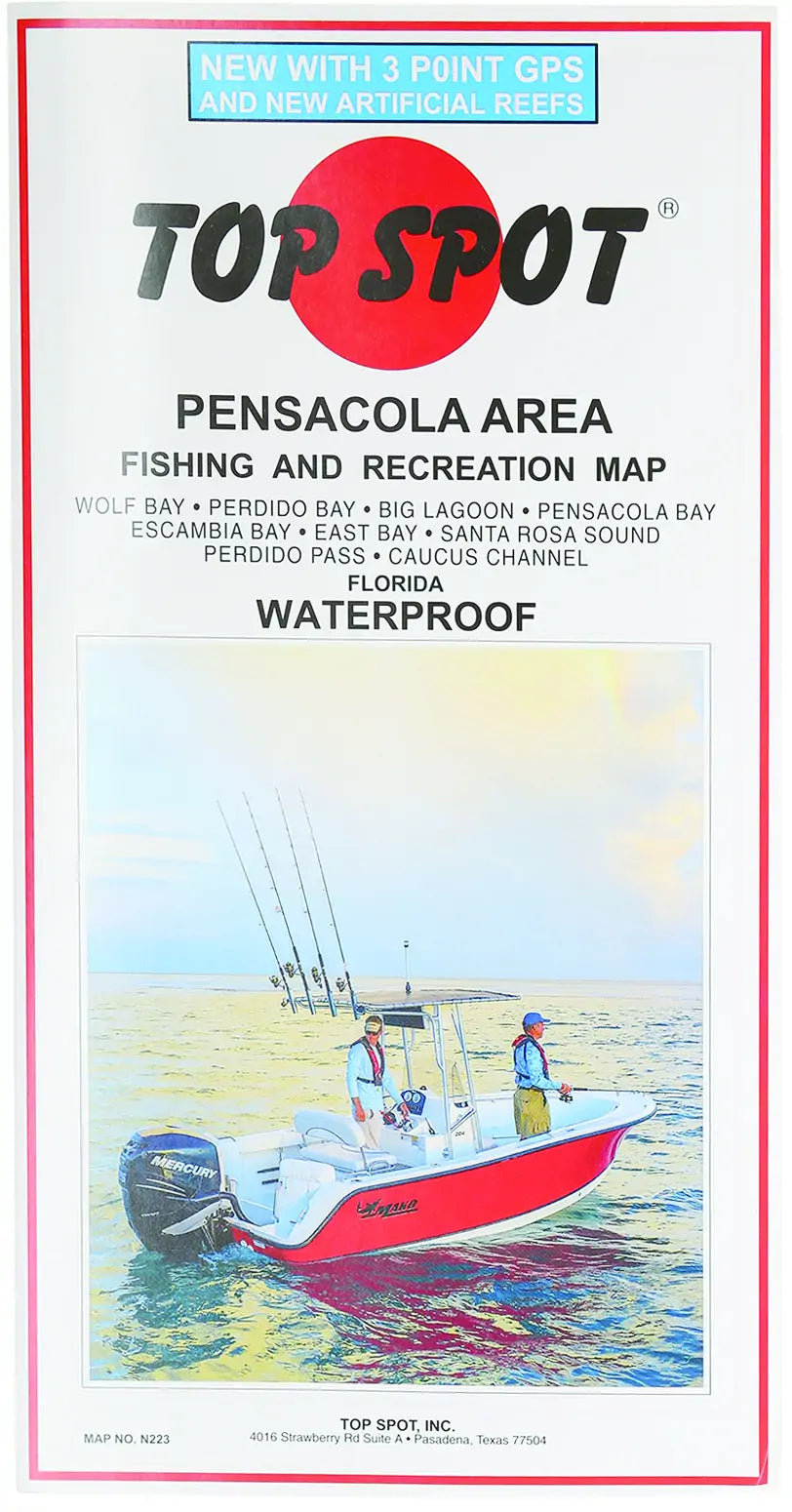 Top Spot Fishing Map