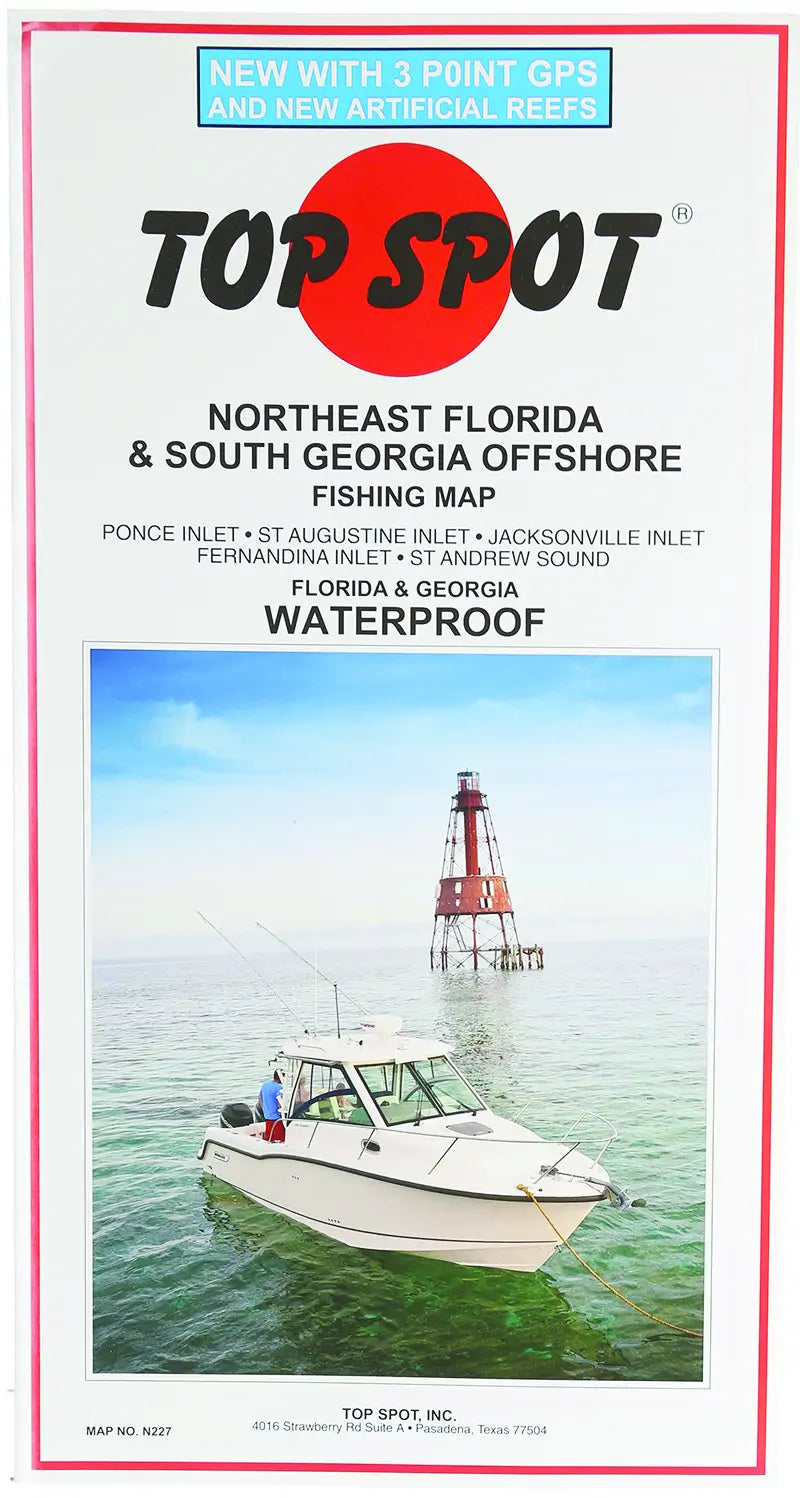 Top Spot Fishing Map