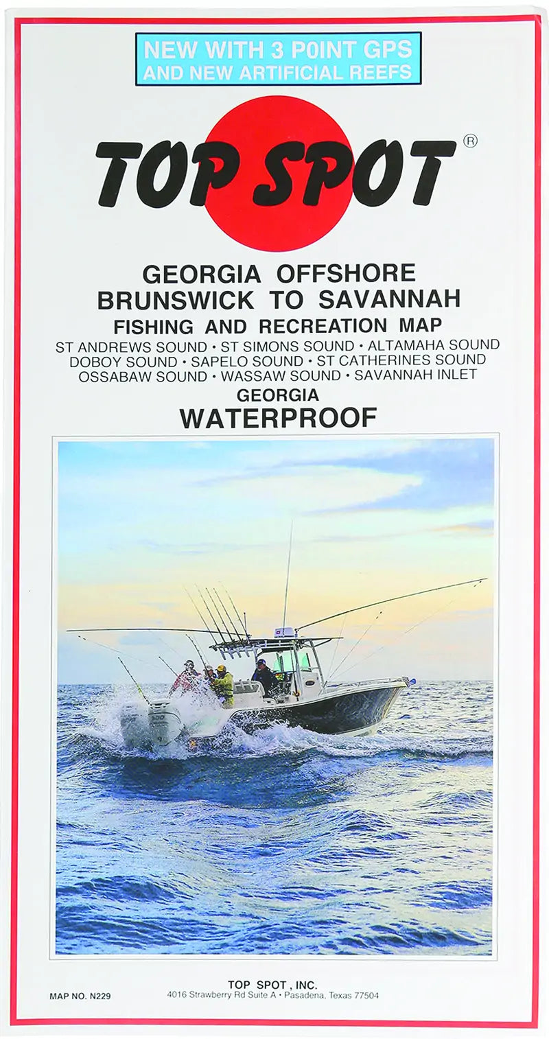 Top Spot Fishing Map