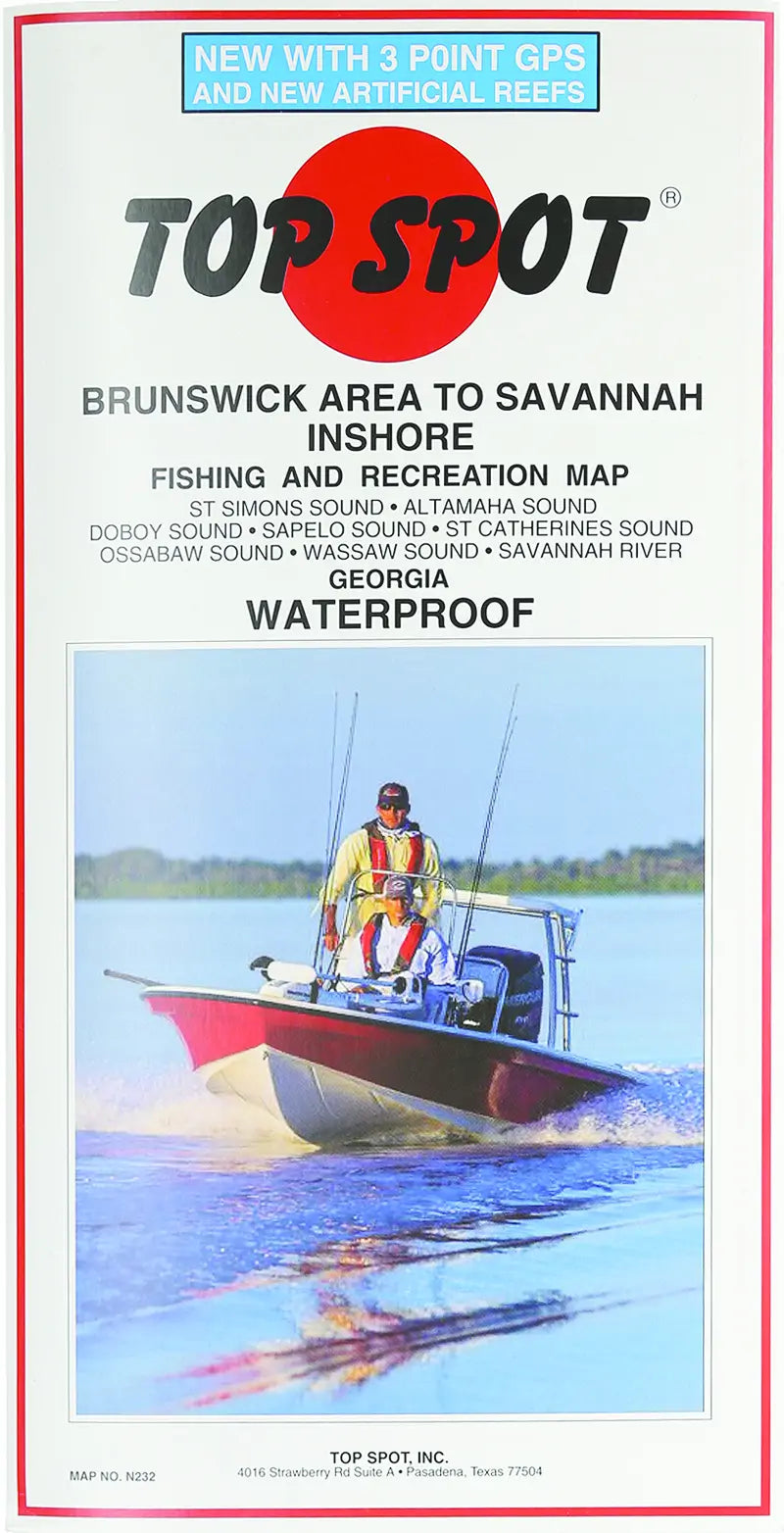 Top Spot Fishing Map