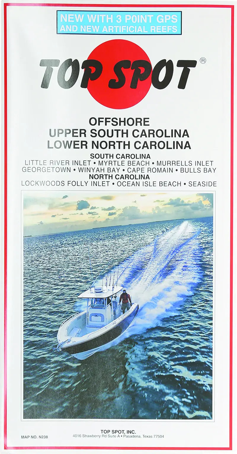Top Spot Fishing Map