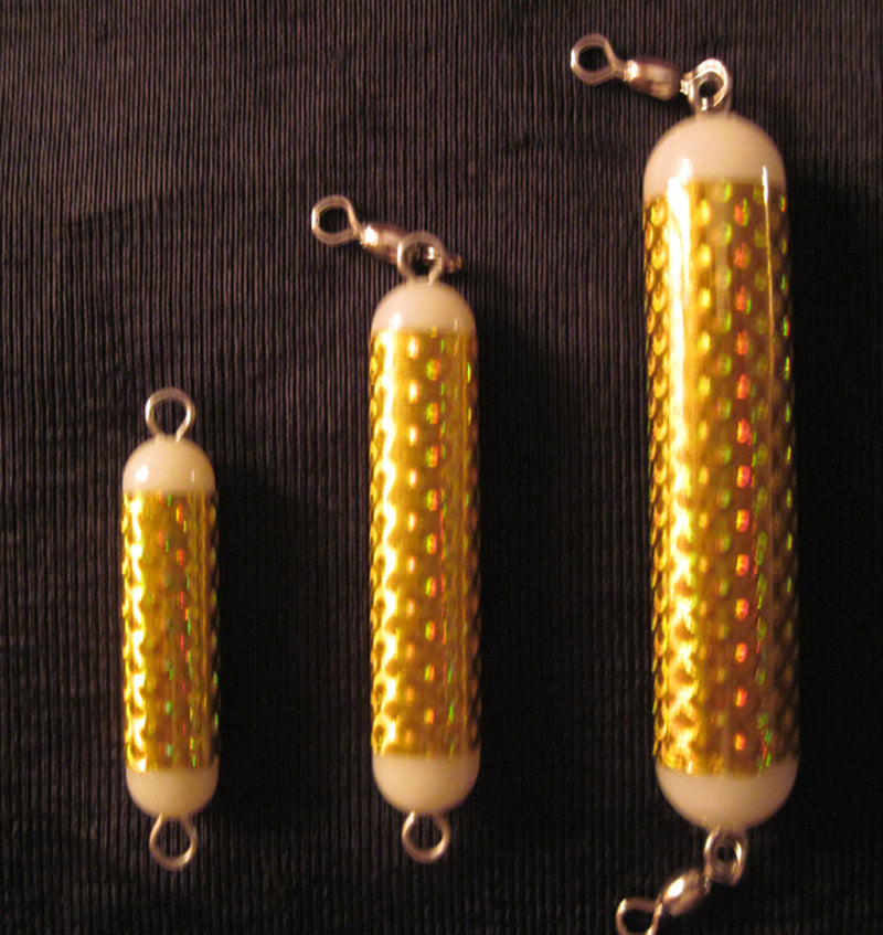 Texas Rattlin Rig Chatterweight Mini Gold Holo 2In 5Pk