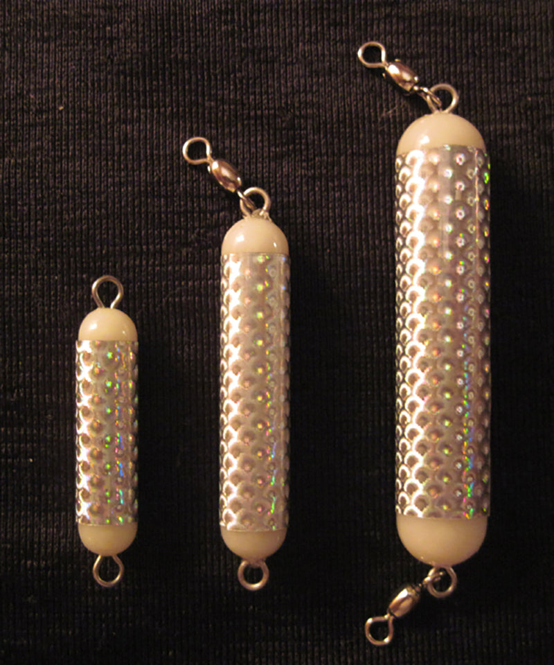 Texas Rattlin Rig Chatterweight Mini Silver Holo 2In 5Pk