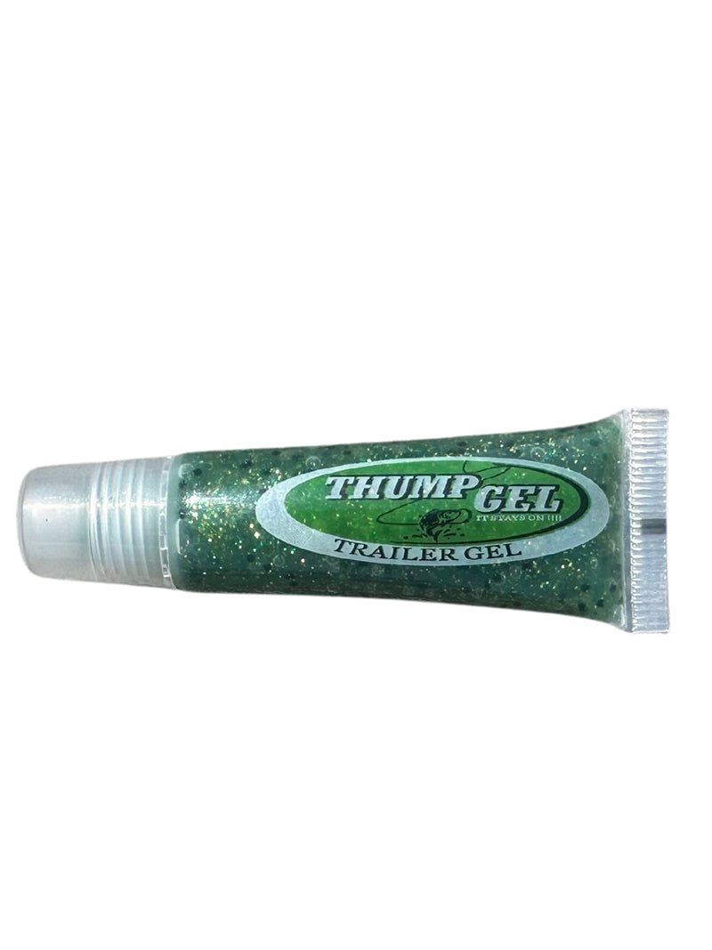 Thump Gel Trailer Gel Saltwater 10Ml Dark Grn Fish W/Blk