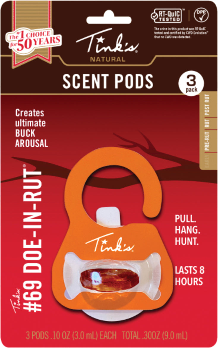 Tinks Scent Pods #69 Doe In Rut 3Pk