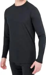 Terramar Military Fleece Crew Black Small