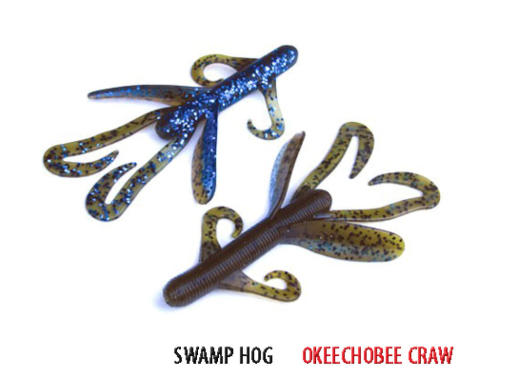 V&M Baits Baby Swamp Hog 3.5In 10Pk Okeechobee Cr
