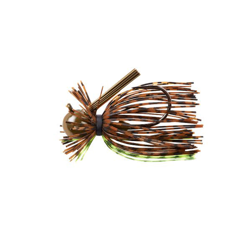 War Eagle Heavy Finesse Jig 1/2Oz Green Pumpkin/Chat