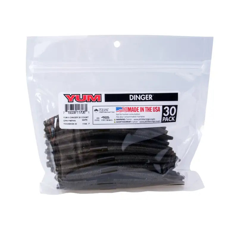 Yum Dinger Worm Bulk Pack - 30 per bag