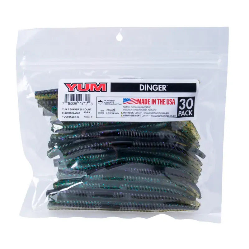 Yum Dinger Worm Bulk Pack - 30 per bag