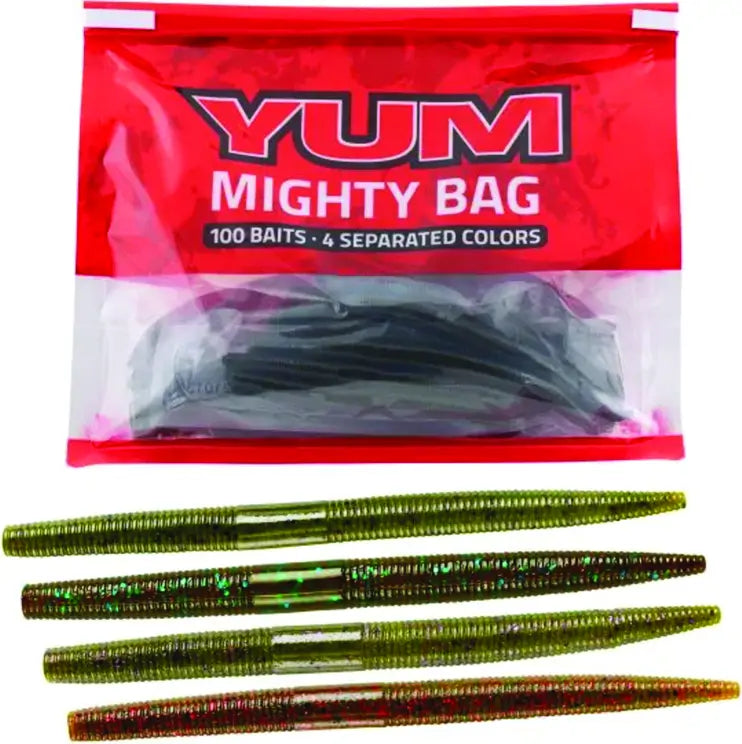 Yum Dinger Worm Mighty Bag 5In 100Bg