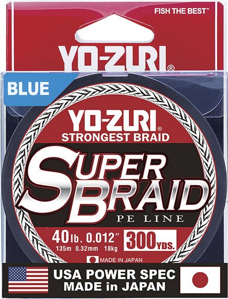 Yo-Zuri Superbraid Line Dark Green 40Lb 300Yd