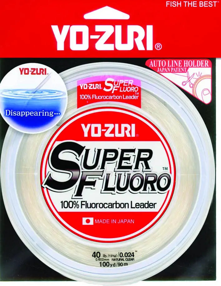 Yo-Zuri Superfluoro Leader Natural Clear