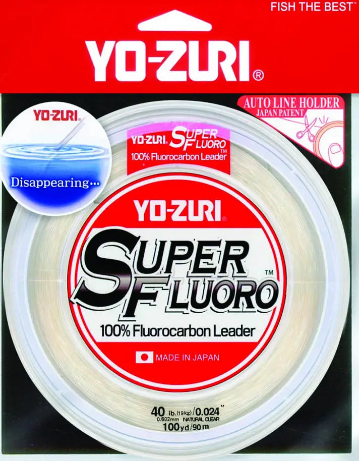Yo-Zuri Superfluoro Leader Natural Clear