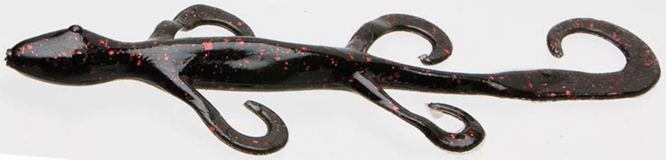 Zoom Original Lizard 6In 9Bg Black/Red Glitter