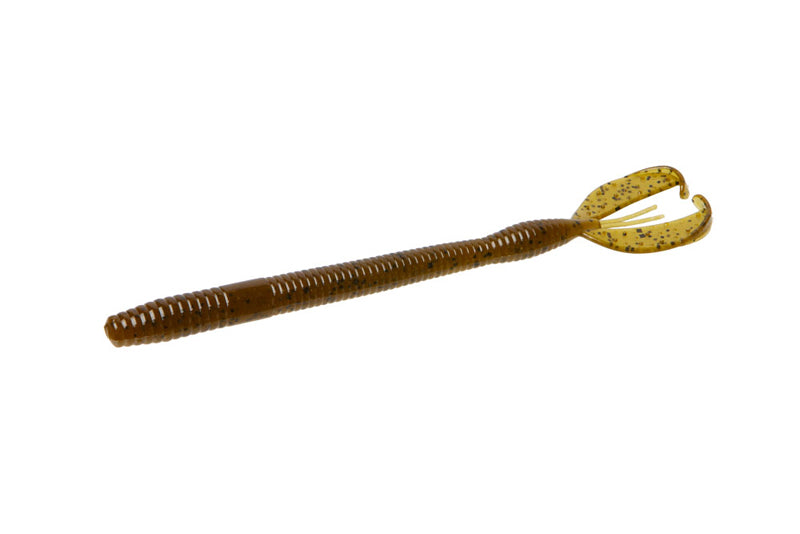 Zoom Z-Craw Worm 7In 10Bg Green Pumpkin